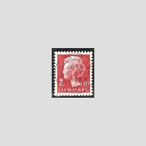 FRIMRKER DANMARK | 1979 - AFA 678 - Dronning Margrethe - 130 re rd - Pragt Stemplet Randers