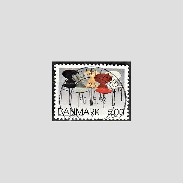 FRIMRKER DANMARK | 1997 - AFA 1162 - Dansk design - 5,00 Kr. flerfarvet - Pragt Stemplet 
