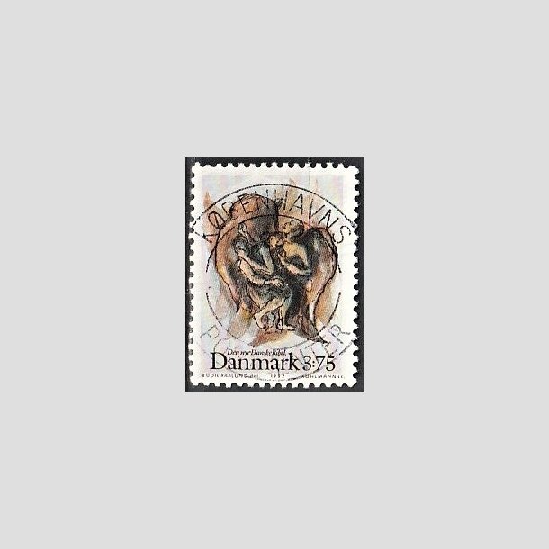 FRIMRKER DANMARK | 1992 - AFA 1034 - Biblen - 3,75 Kr. flerfarvet - Pragt Stemplet