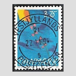 FRIM�RKER DANMARK | 1994 - AFA 1074 - B�rnefrim�rker - 3,75 Kr. flerfarvet - Pragt Stemplet