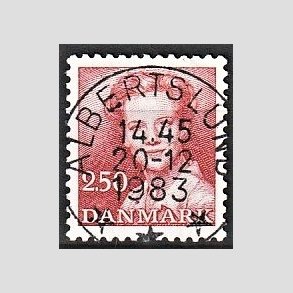 FRIMRKER DANMARK | 1983 - AFA 774 - Dronning Margrethe - 2,50 Kr. rd - Pragt Stemplet Albertslund