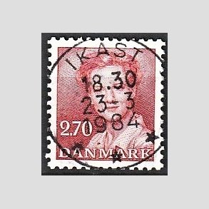 FRIMRKER DANMARK | 1984 - AFA 790 - Dronning Margrethe - 2,70 Kr. rd - Pragt Stemplet Ikast