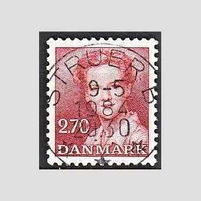 FRIMRKER DANMARK | 1984 - AFA 790 - Dronning Margrethe - 2,70 Kr. rd - Pragt Stemplet Struer B