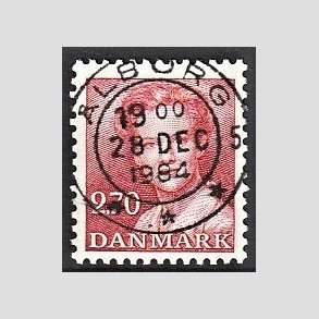 FRIMRKER DANMARK | 1984 - AFA 790 - Dronning Margrethe - 2,70 Kr. rd - Pragt Stemplet lborg