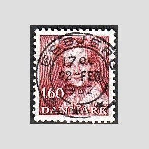 FRIMRKER DANMARK | 1982 - AFA 743 - Dronning Margrethe - 1,60 Kr. rd - Pragt Stemplet Esbjerg