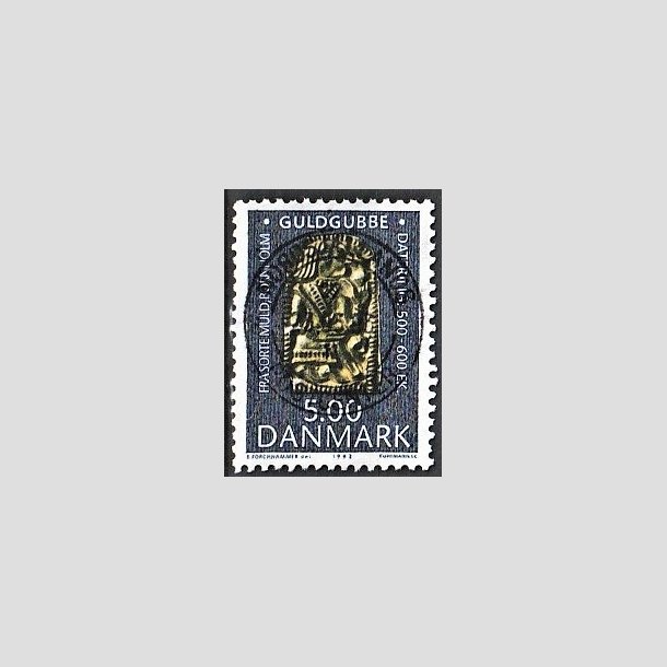 FRIMRKER DANMARK | 1993 - AFA 1036 - Danef - 5,00 Kr. flerfarvet - Pragt Stemplet Nordsjllands Postcenter