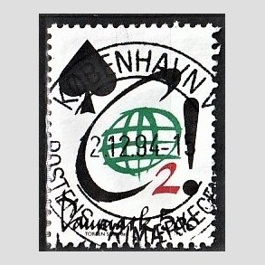 FRIM�RKER DANMARK | 1994 - AFA 1061 - Aktuelle emner - 5,00 Kr. flerfarvet - Pragt Stemplet