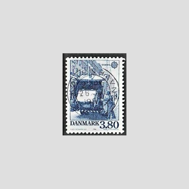 FRIMRKER DANMARK | 1986 - AFA 871 - Europamrker Natur- og milj - 3,80 Kr. bl - Pragt Stemplet Kbenhavn