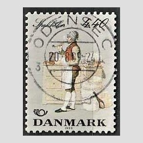 FRIM�RKER DANMARK | 1989 - AFA 937 - Folkedragter - 4,40 Kr. flerfarvet - Pragt Stemplet Odense C