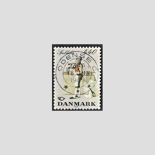 FRIMRKER DANMARK | 1989 - AFA 937 - Folkedragter - 4,40 Kr. flerfarvet - Pragt Stemplet Odense C