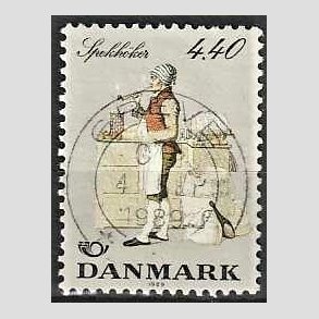 FRIM�RKER DANMARK | 1989 - AFA 937 - Folkedragter - 4,40 Kr. flerfarvet - Pragt Stemplet Greve