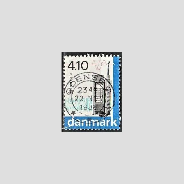 FRIMRKER DANMARK | 1988 - AFA 912 - Europamrker - 4,10 Kr. flerfarvet - Pragt Stemplet Odense C