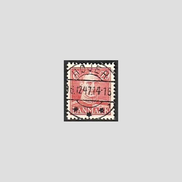 FRIMRKER DANMARK | 1942-44 - AFA 276 - Chr. X 20 re rd - Lux Stemplet Hjer