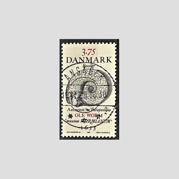 FRIMRKER DANMARK | 1998 - AFA 1191 - Fossiler - 3,75 Kr. flerfarvet - Pragt Stemplet Ansager