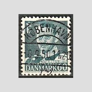 FRIMRKER DANMARK | 1948-50 - AFA 313 - Fr. IX 60 re blgrn - Lux Stemplet Kbenhavn