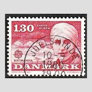 FRIM�RKER DANMARK | 1980 - AFA 695 - Europam�rker - 1,30 Kr. r�d - Pragt Stemplet Juelsminde