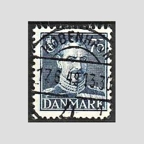 FRIMRKER DANMARK | 1946 - AFA 297 - Chr. X 75 re mrkbl - Lux Stemplet Kbenhavn