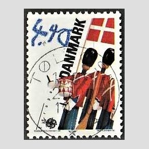 FRIM�RKER DANMARK | 1989 - AFA 939 - Leget�j/Spil for b�rn - 4,40 Kr. flerfarvet - Lux Stemplet T�ll�se