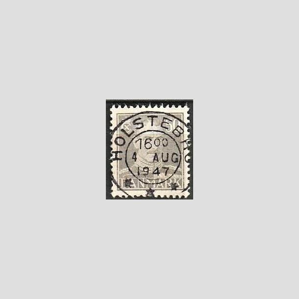 FRIMRKER DANMARK | 1945 - AFA 289 - Chr. X 50 re gr - Lux Stemplet Holstebro