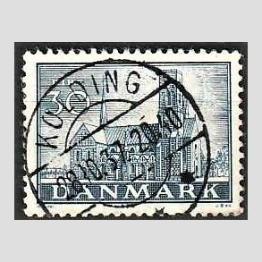 FRIM�RKER DANMARK | 1936 - AFA 233 - Reformationen 30 �re bl� - Lux Stemplet Kolding