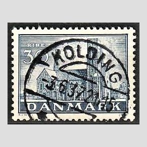 FRIM�RKER DANMARK | 1936 - AFA 233 - Reformationen 30 �re bl� - Lux Stemplet Kolding
