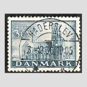 FRIM�RKER DANMARK | 1936 - AFA 233 - Reformationen 30 �re bl� - Lux Stemplet Haderslev