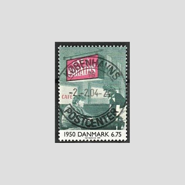 FRIMRKER DANMARK | 2000 - AFA 1259 - 1900 tallet serie 3 - 6,75 Kr. flerfarvet - Pragt Stemplet