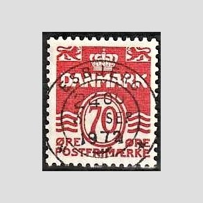 FRIM�RKER DANMARK | 1972 - AFA 527 - B�lgelinie 70 �re r�d - Lux Stemplet Esbjerg