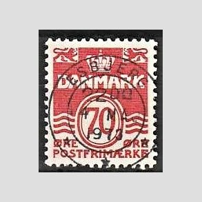 FRIM�RKER DANMARK | 1972 - AFA 527 - B�lgelinie 70 �re r�d - Lux Stemplet Esbjerg