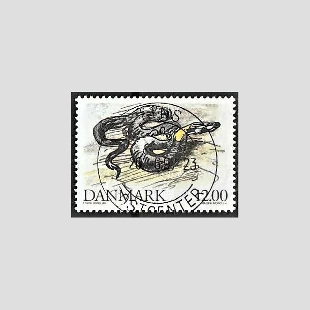 FRIMRKER DANMARK | 1994 - AFA 1080 - Truede danske dyr - 12,00 Kr. snog - Pragt Stemplet Fyns Postcenter