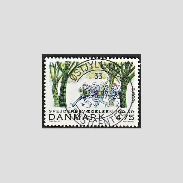 FRIMRKER DANMARK | 2007 - AFA 1510 - Spejderbevgelsen - 4,75 Kr. Marchtur - Pragt Stemplet