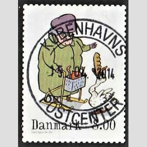 FRIM�RKER DANMARK | 2011 - AFA 1683 - Vintereventyr - 8,00 Kr. flerfarvet - Pragt Stemplet