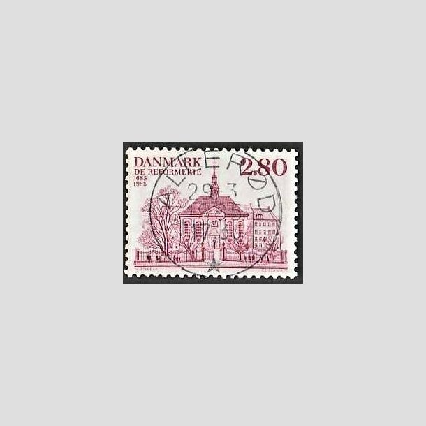 FRIMRKER DANMARK | 1985 - AFA 825 - Reformerte meninghed 300 r - 2,80 Kr. rosa - Pragt Stemplet Allerd