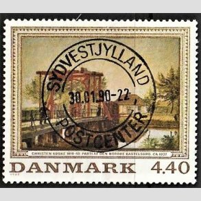 FRIMRKER DANMARK | 1989 - AFA 949 - Maleriserie 3. - 4,40 Kr. flerfarvet - Pragt Stemplet