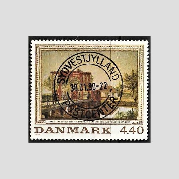 FRIMRKER DANMARK | 1989 - AFA 949 - Maleriserie 3. - 4,40 Kr. flerfarvet - Pragt Stemplet