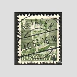 FRIMRKER DANMARK | 1950 - AFA 324 - Fr. IX 70 re mrkgrn - Lux Stemplet Mariager