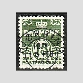 FRIM�RKER DANMARK | 1963 - AFA 413 - B�lgelinie 15 �re gr�n - Lux Stemplet Hj�rring