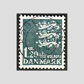 FRIMRKER DANMARK | 1971 - AFA 515 - Rigsvben 1,20 Kr. grnbl - Lux Stemplet Kbenhavn