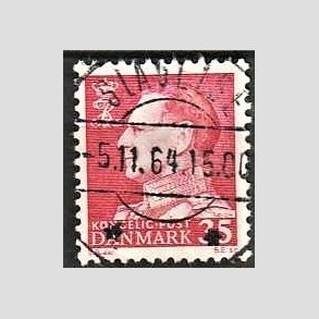 FRIMRKER DANMARK | 1963 - AFA 415 - Fr. IX 35 re rd - Lux Stemplet Slagelse