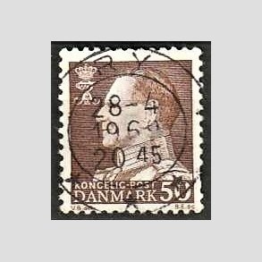 FRIMRKER DANMARK | 1967 - AFA 460 - Fr. IX 50 re brun - Lux Stemplet Ry