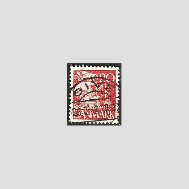 FRIMRKER DANMARK | 1940 - AFA 258 - Karavel 20 re rd Type II - Lux Stemplet Give