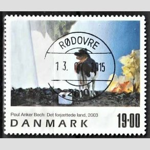 FRIMRKER DANMARK | 2003 - AFA 1362 - Frimrkekunst 6. - 19,00 Kr. Poul Anker Bech - Pragt Stemplet 