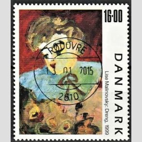 FRIMRKER DANMARK | 1999 - AFA 1219 - Frimrkekunst 2. - 16,00 Kr. 