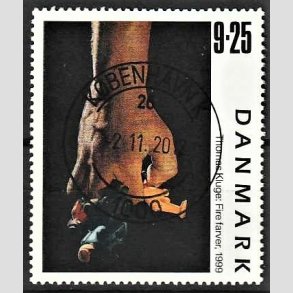 FRIMRKER DANMARK | 1999 - AFA 1218 - Frimrkekunst 2. - 9,25 Kr. 