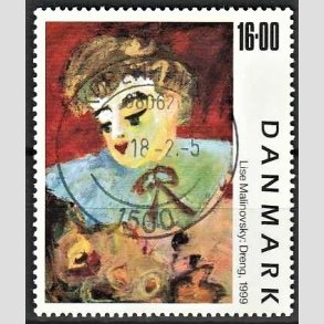 FRIMRKER DANMARK | 1999 - AFA 1219 - Frimrkekunst 2. - 16,00 Kr. 