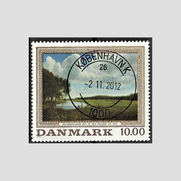 FRIMRKER DANMARK | 1992 - AFA 1033 - Maleriserie 5. - 10,00 Kr. P.C. Skovgaard - Pragt Stemplet Kbenhavn K