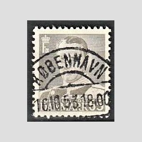 FRIMRKER DANMARK | 1952-53 - AFA 340 - Fr. IX 65 re gr - Lux Stemplet Kbenhavn