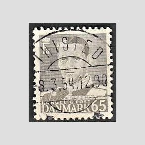 FRIMRKER DANMARK | 1952-53 - AFA 340 - Fr. IX 65 re gr - Lux Stemplet Thisted