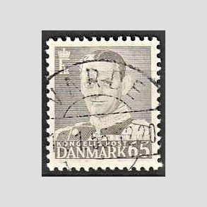 FRIMRKER DANMARK | 1952-53 - AFA 340 - Fr. IX 65 re gr - Lux Stemplet Varde