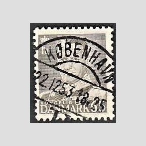 FRIMRKER DANMARK | 1952-53 - AFA 340 - Fr. IX 65 re gr - Lux Stemplet Kbenhavn